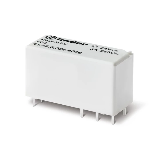 FINDER Miniatűr bistabil printrelé, 2 váltóérintkező, 8A (415260244016) (41.52.6.024.4016)