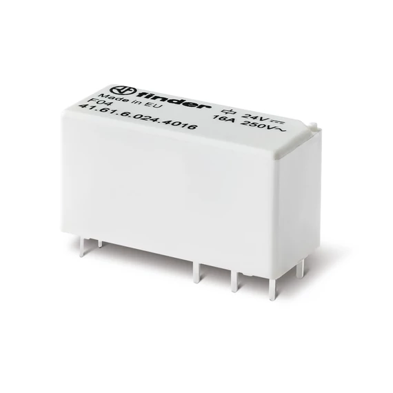 FINDER Miniatűr bistabil printrelé, 2 váltóérintkező, 8A (416160244016) (41.61.6.024.4016)