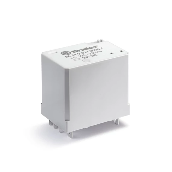 FINDER Miniatűr telj.relé, 4 váltóé., 12A (563490240000T) (56.34.9.024.0000T)