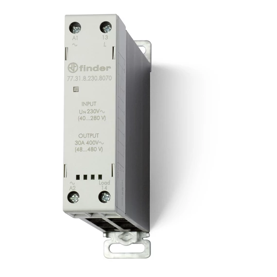 FINDER Sorbaépíthető SSR relé, 230V AC (773182308070) (77.31.8.230.8070)