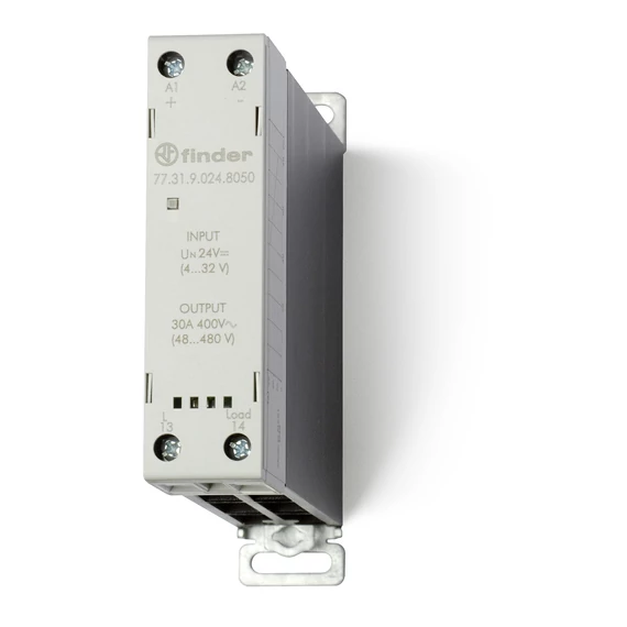 FINDER Sorbaépíthető SSR relé, 24V (773190248050) (77.31.9.024.8050)