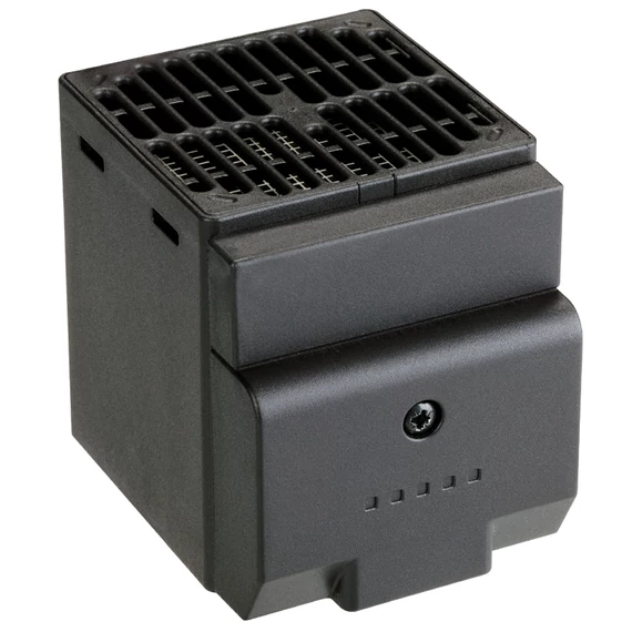 FINDER Szekrényfűtés ventilátorral elosztószekrényhez, 400W, 120-240VAC/DC, IP20 (7H1282301400) (7H.12.8.230.1400)