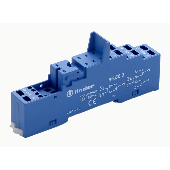 FINDER Relé foglalat (95553) (95.55.3)
