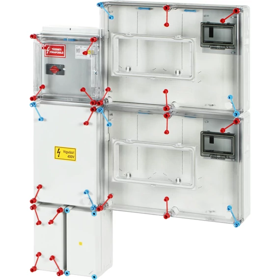 HENSEL HCS422-CS1 Csoportos mérőhely (1091358)