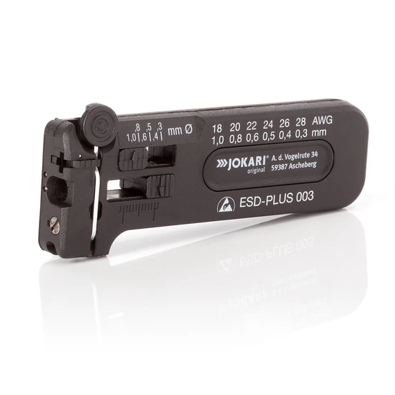 JOKARI ESD-Plus 003 Mikro-Precíziós kábelcsupaszító, 0,3-1mm (J40029)
