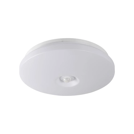 KANLUX FOGLER E 12W NW Mennyezeti LED lámpa mozgásérzékelővel, 12W, 4000K, 1000lm, IP20, fehér (18122)