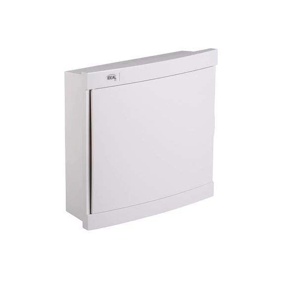 KANLUX KDB-F24P Süllyesztett elosztódoboz, 2x12P, 63A, 230/400V AC, 310x109mm, fehér (23623)