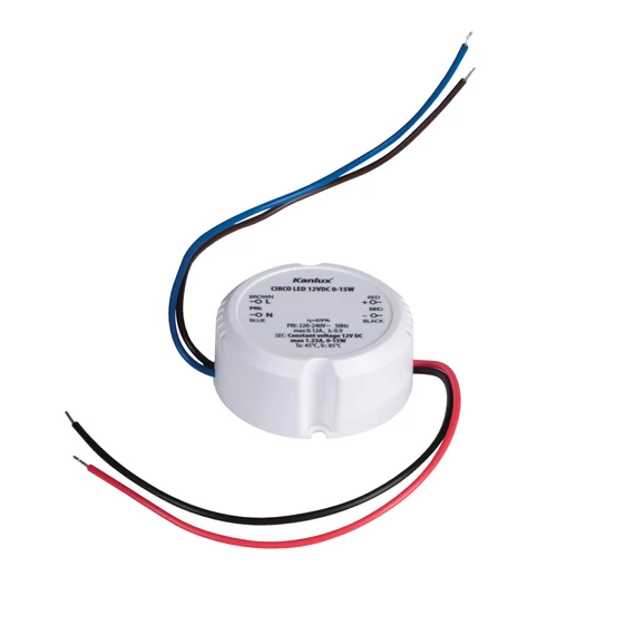 KANLUX CIRCO N LED 12VDC 15W Állandó feszültségű elektronikus tápegység (24243)