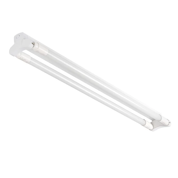 KANLUX ALDO 4LED 2X150 Szabadonsugárzó lámpatest, 2 x max 58W, G13, 150 cm, IP20, fehér (26365)
