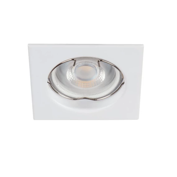 KANLUX ALOR DSL-W Dekorációs keret, Gx5,3/GU10, 76x76x34mm, IP20, matt fehér (26726)