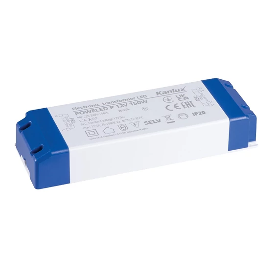 KANLUX POWELED P 12V 150W Működtető tápegység, 12V DC (28963)