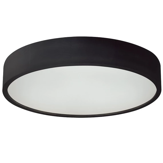 KANLUX JASMIN 470-B Mennyezeti lámpa, E27, fa kerettel, 3 x max 20W, Ø475x77mm, IP20, fekete (29205)