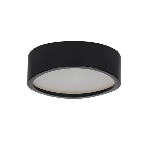KANLUX JASMIN 270-B Mennyezeti lámpa, E27, fa kerettel, max 20W, Ø275x77mm, IP20, fekete (29207)