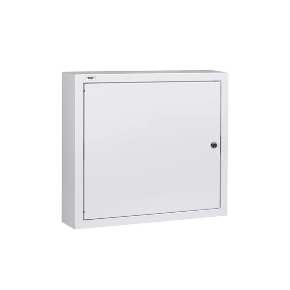 KANLUX KP-DB-I-MS-218 Falon kívüli fém elosztószekrény, 2x18P, 448x115x485mm, fehér (29323)