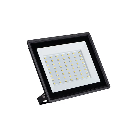KANLUX GRUN NV LED-50-B LED-es reflektor, Miledo, 50W, 4000K, 4500lm, 154x177x25mm, IP65, fekete (31393)