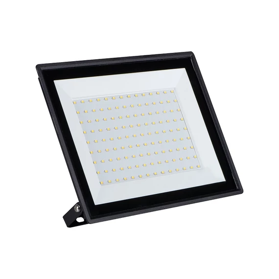 KANLUX GRUN NV LED-100-B LED-es reflektor, Miledo, 100W, 4000K, 9500lm, 225x257x29mm, IP65, fekete (31394)