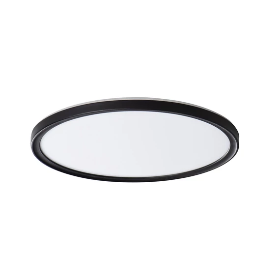 KANLUX AZPO LED 18,5W-NW-O-B Mennyezeti LED lámpa, Miledo, CCT, 18.5W, 4000K, 1800lm, Ø290x29mm, IP54, fekete (31503)