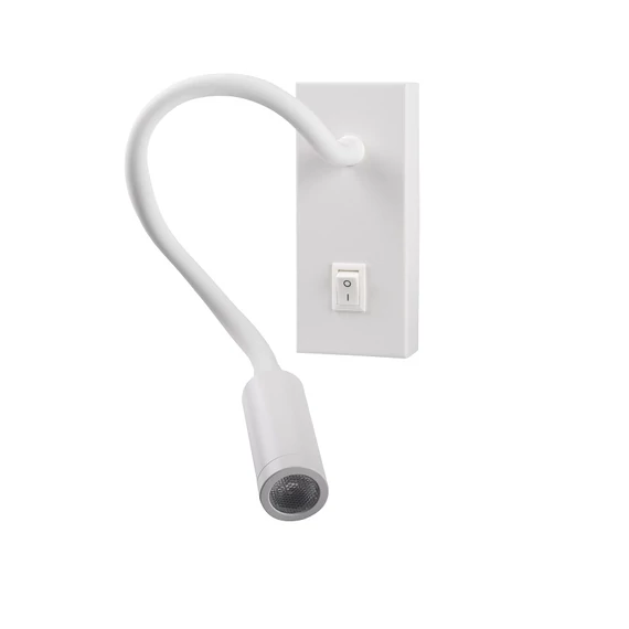 KANLUX TONIL II LED W Oldalfali LED lámpatest, 3.3W, 370x51x121mm, IP20, fehér (32523)