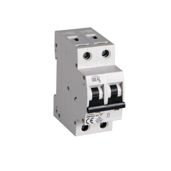 KANLUX KMB6-B20/2 Kismegszakító, 2P, B, 20A, 6kA (32577)