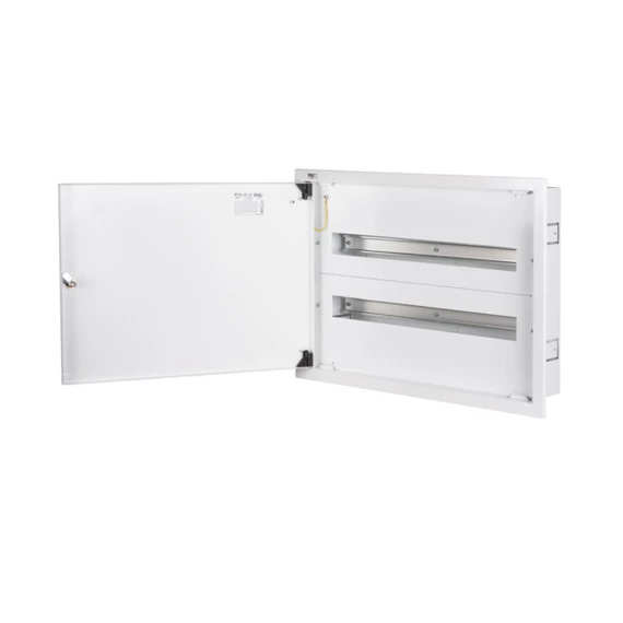 KANLUX KP-DB-I-MF-224 Fém elosztószekrény, süllyesztett, 2x24P, 448x140x595mm (32639)