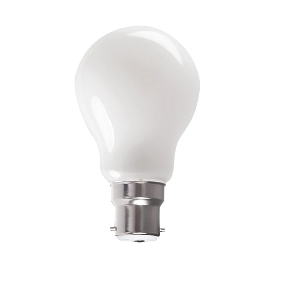 KANLUX XLED A60 B22 7W-WW-M LED fényforrás, B22, matt búra, 7W, 2700K, 810lm (33102)