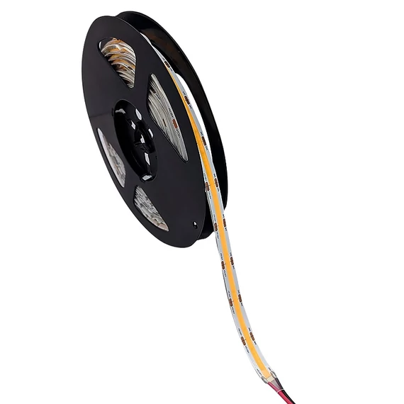 KANLUX LCOB 8W/M 12 IP65-WW LED szalag, 0,5m = 4W, 3000K, 0,5m=340lm, 12V DC, 5m (33365)