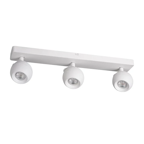 KANLUX GALOBA EL-3I W Fali-mennyezeti lámpatest, GU10, 3 x max 35W, PAR16, 150x90x530mm, fehér (33676)