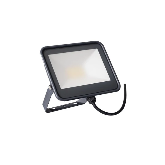 KANLUX IQ-LED FL-20W-NW LED-es reflektor, 20W, 4000K, 2300lm, 165x135x30mm, IP65, fekete (33881)