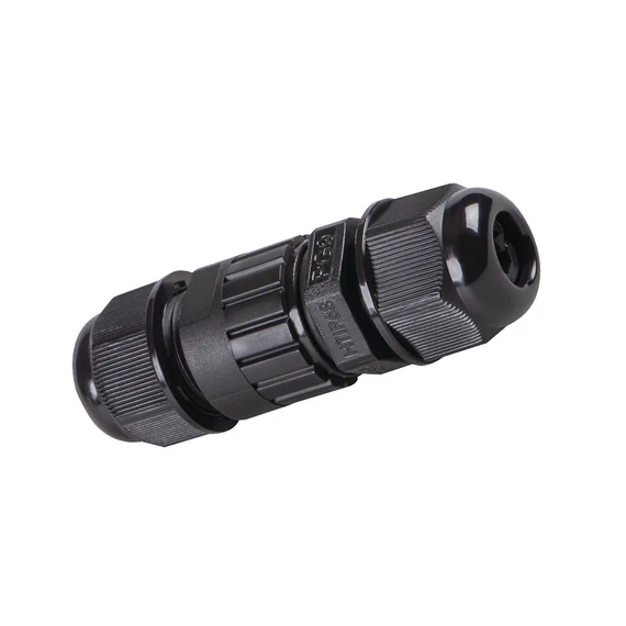 KANLUX IQ-LED FL QC I 3x1MM2 Gyorcsatlakozó LED reflektorhoz, 5A, 250V AC, IP68, fekete (33889)