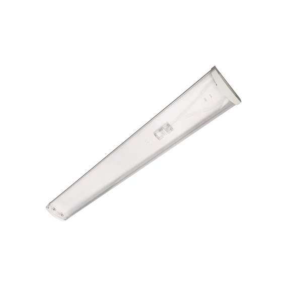 KANLUX MEBA 4LED 120 IP54 PC LED lámpatest, 2 x max 18W, T8 LED, G13, 1252x152x57mm, IP54, fehér (33895)