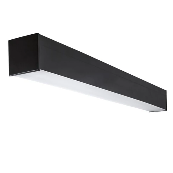 KANLUX AL-ML-WW-MAT-B-NT LED lámpatest, 25W, 3000K, 2980lm, 1140x60x69mm, fekete (33986)