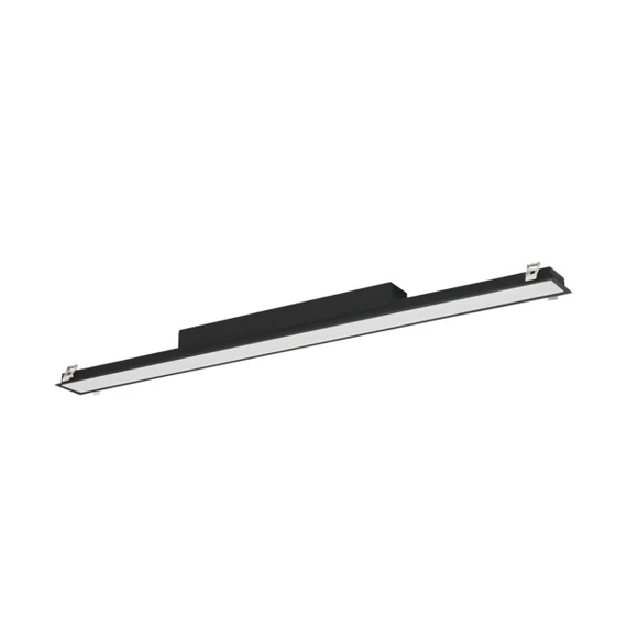KANLUX AL-MM-NW-MPR-B-PT LED lámpatest, mikroprizmás, 32W, 4000K, 3750lm, 1150x83x65mm, fekete (34070)