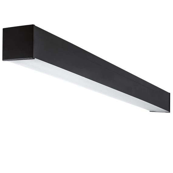 KANLUX AL-LH-WW-MAT-B-NT LED lámpatest, 52W, 3000K, 5600lm, 1700x60x69mm, fekete (34095)