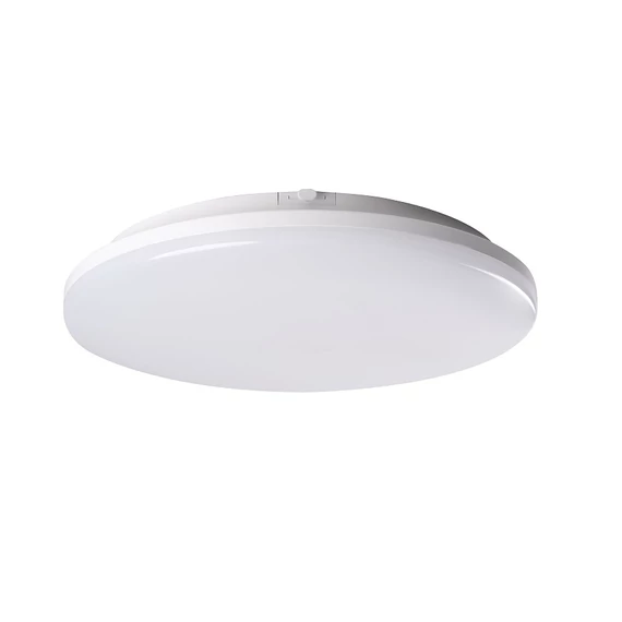 KANLUX STIVI LED 24W-NW-O-SE Mennyezeti LED lámpa mozgásérzékelővel, 24W, 4000K, 3120lm, Ø280x54mm, IP65, fehér (35001)