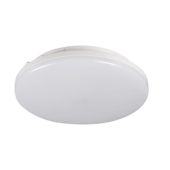 KANLUX STIVI LED 10W-NW-O-SE Mennyezeti LED lámpa mozgásérzékelővel, 10W, 4000K, 1200lm, Ø220x62mm, IP65, fehér (35005)