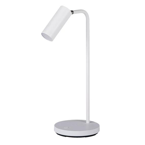 KANLUX LEADIE LED W Íróasztali LED lámpa, max 4.6W, 3000/4500/6500K, 395x145x108mm, Ø146mm, max 300lm, fehér (35290)