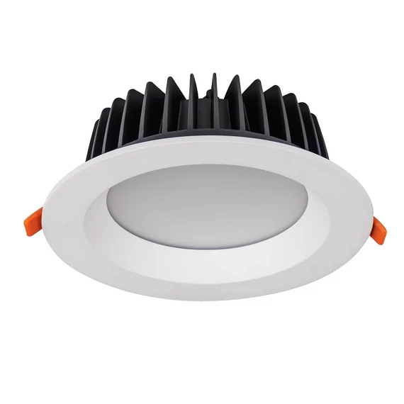 KANLUX TIBERI PRO 40W-940-W Mélysugárzó lámpatest, 40W, 4000K, 4200lm, Ø230x77mm, IP44/20, fehér (35674)