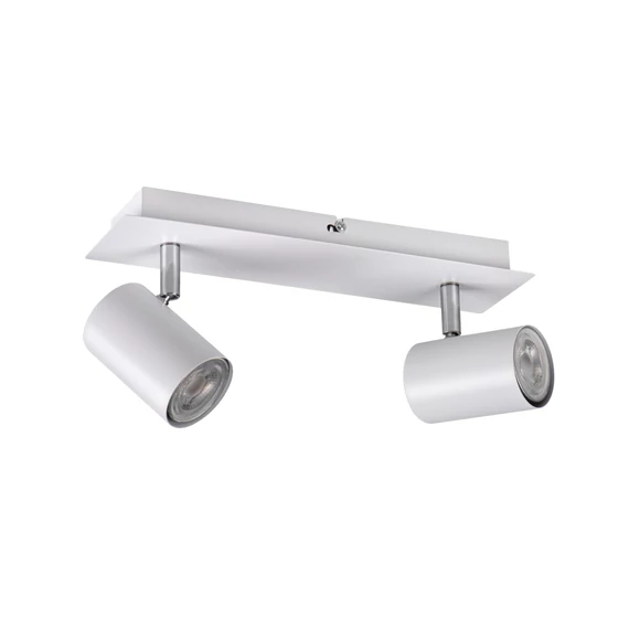 KANLUX EVALO EL-2I W-SR Fali-mennyezeti lámpatest, GU10, 2 x max 10W, PAR16, 290x80x120mm, fehér (35692)