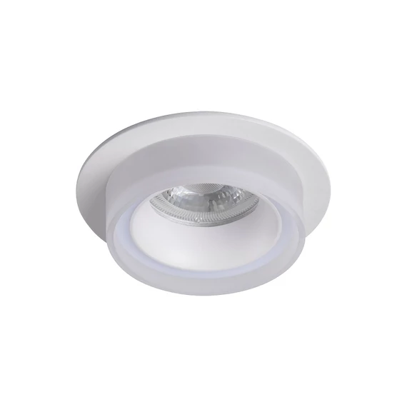 KANLUX LONVI DSO W/W Dekorációs keret, Gx5,3/GU10, max 10W, Ø92x43mm, IP20, fehér (35741)