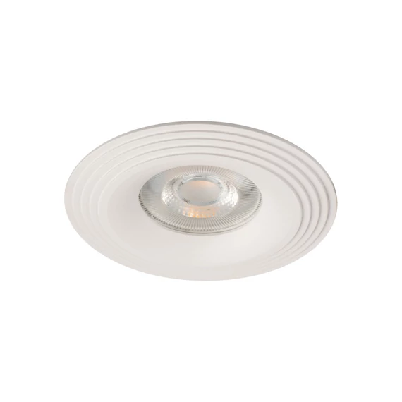 KANLUX LIGLO DSO W Dekorációs keret, Gx5,3/GU10, max 10W, Ø97x27mm, IP20, fehér (35776)