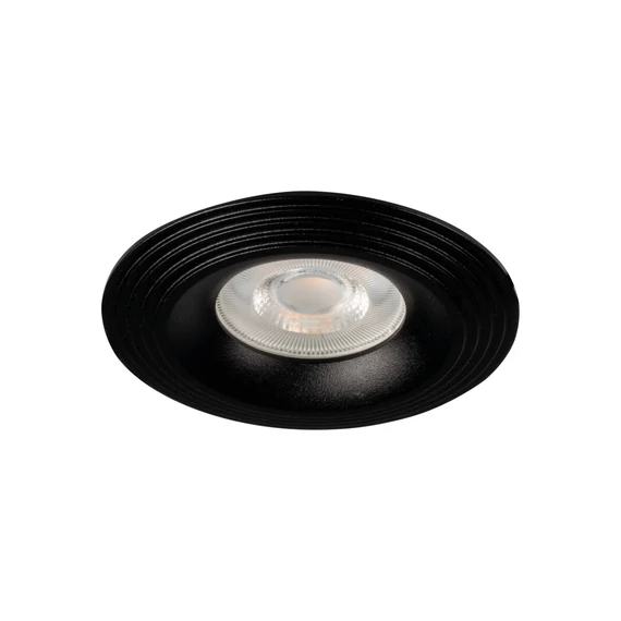 KANLUX LIGLO DSO B Dekorációs keret, Gx5,3/GU10, max 10W, Ø97x27mm, IP20, fekete (35777)