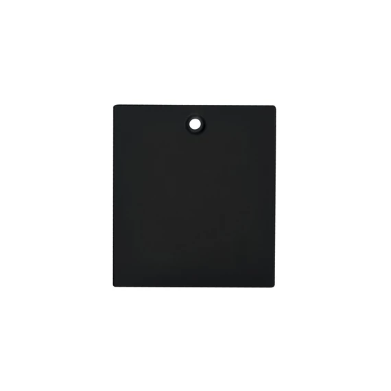KANLUX TEAR N RC-PCON B Tápcsatlakozó fedél, vezetősín rendszer tartozék, 65x58mm, fekete (35791)