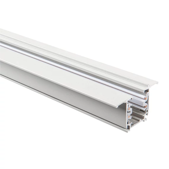 KANLUX TEAR N R-TR 2M-W Süllyesztett sín, vezetősín rendszer tartozék, 2000x58x36mm, IP20, fehér (35800)