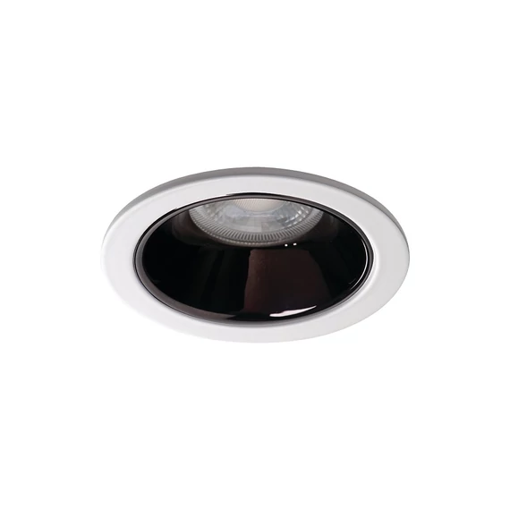 KANLUX GLOZO DSO B/W Dekorációs keret, Gx5,3/GU10, max 10W, Ø89x48mm, IP20, fekete / fehér (36219)