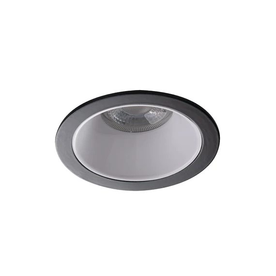 KANLUX GLOZO DSO W/B Dekorációs keret, Gx5,3/GU10, max 10W, Ø89x48mm, IP20, fehér / fekete (36222)
