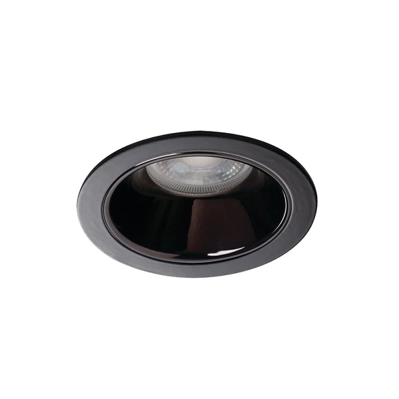KANLUX GLOZO DSO B/B Dekorációs keret, Gx5,3/GU10, max 10W, Ø89x48mm, IP20, fekete (36223)