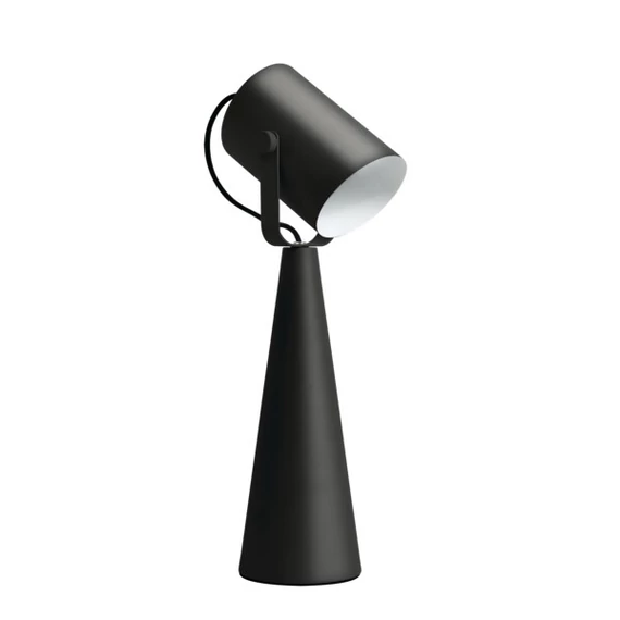 KANLUX LARATA E27 B Asztali lámpa, E27, max 5W, 110x150mm, fekete (36261)