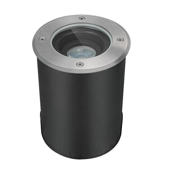 KANLUX BERG AD-7O Járófelületbe süllyesztett lámpatest, kerek, GU10, max 7W, PAR16, Ø130x164mm, IP67, IK10 (36430)