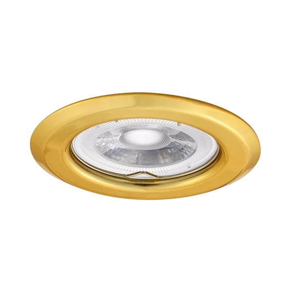 KANLUX ARGUS II CT-2114-G Dekorációs keret, Gx5,3/GU10, max 10W, Ø82x34mm, IP20, arany (37154)