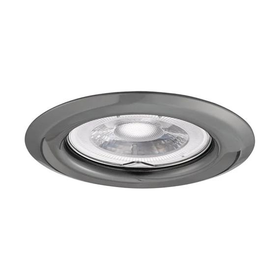 KANLUX ARGUS II CT-2114-GM Dekorációs keret, Gx5,3/GU10, max 10W, Ø82x34mm, IP20, grafit (37155)